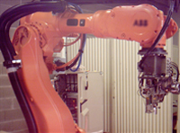 Installation robotisée ABB - ROBSYS - Société d'ingenierie et integrateur robotique (tous secteurs), specialistes en vision industrielle, réalisation de projets clé en main de l'étude jusqu'a la réalisation sur Lyon et Rhône-Alpes
